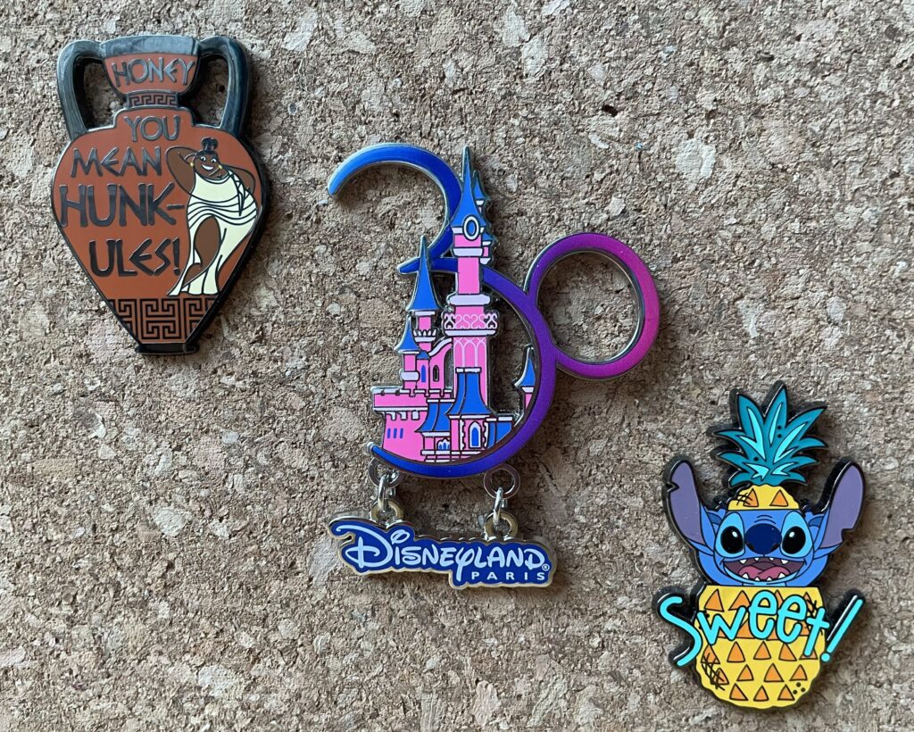 Rack Pins Disney pin trading